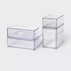 Petit tiroir transparent pleine profondeur tout usage - Brightroom™