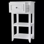 Meuble bas de salle de bain Dawson avec 1 tiroir blanc - Elegant Home Fashions