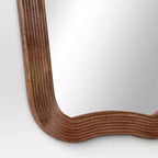 Miroir mural en bois nervuré 22"x30" - Threshold™