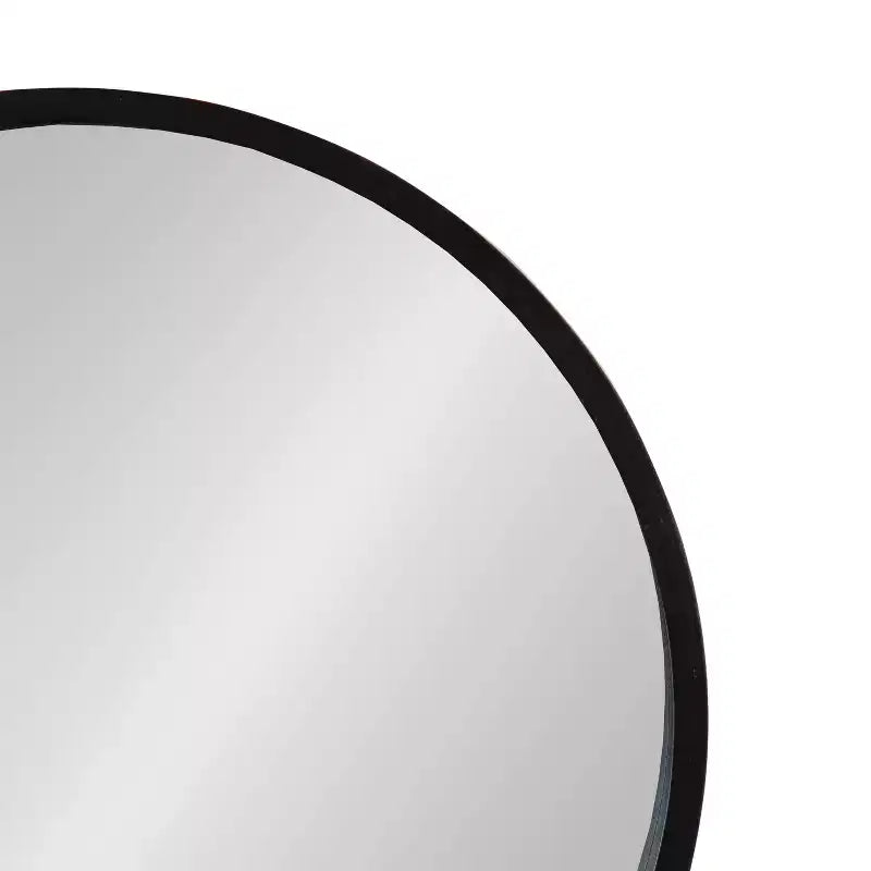 Kate & Laurel All Things Decor, lot de 3 miroirs muraux ronds Travis, noirs