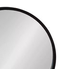 Kate & Laurel All Things Decor, lot de 3 miroirs muraux ronds Travis, noirs