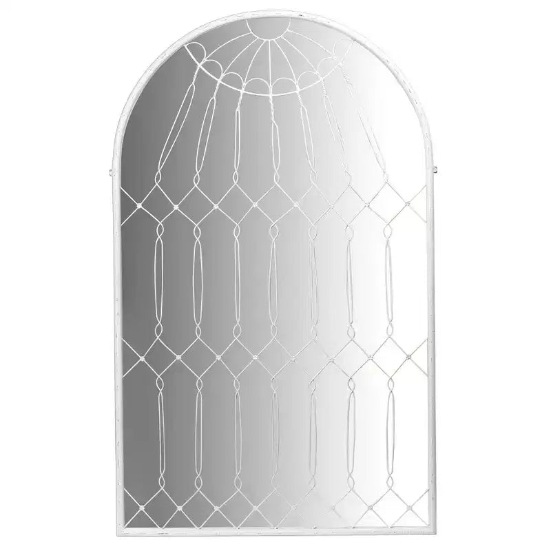 Miroirs muraux décoratifs design cage en fer arqué - Storied Home