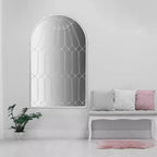 Miroirs muraux décoratifs design cage en fer arqué - Storied Home