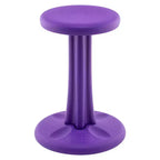 18.7" PreTeen Wobble Chair Purple - Kore: Active Sitting Stool, Fixed Height, Plastic Frame, Ages 10+