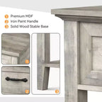 Tables de chevet lot de 2, Table d'appoint avec tiroir, Table latérale pour petits espaces, Étagères de rangement à 2 niveaux avec commode, Table de chevet