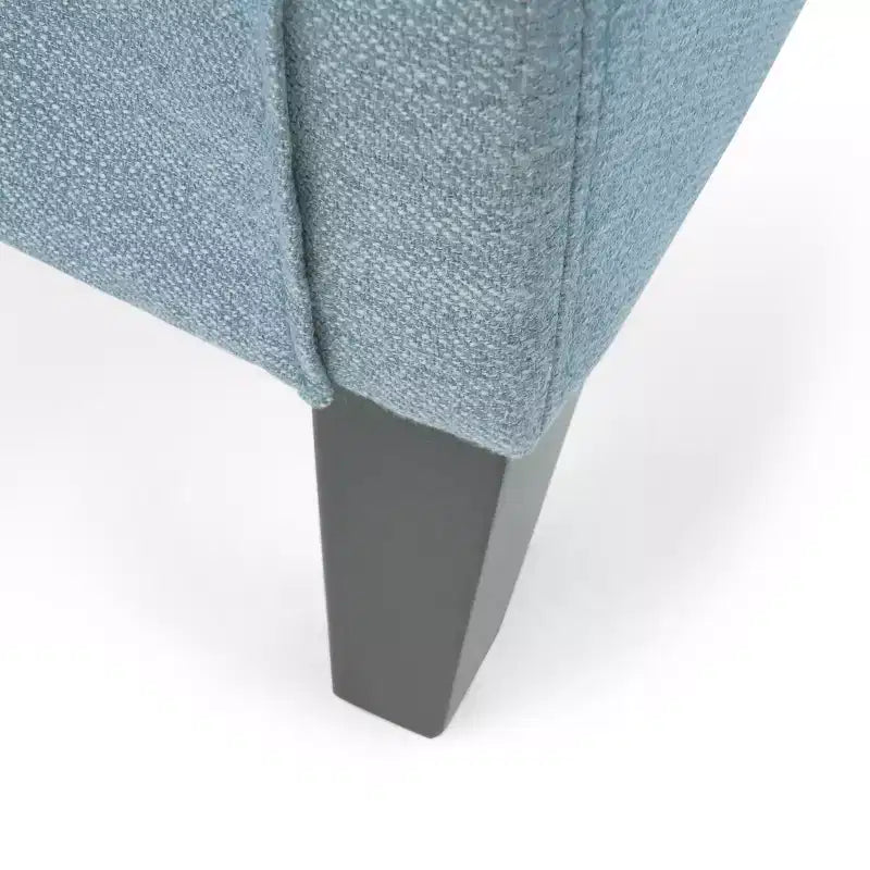 Fauteuil inclinable contemporain GDFStudio Alscot en tissu avec clous décoratifs