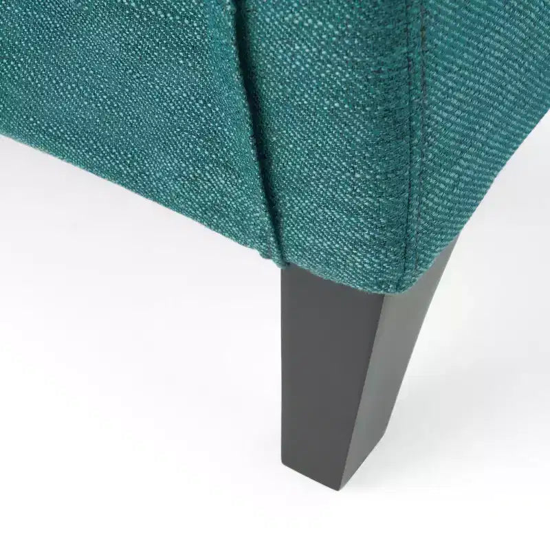 Fauteuil inclinable contemporain GDFStudio Alscot en tissu avec clous décoratifs