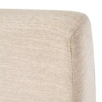 Fauteuil inclinable contemporain GDFStudio Alscot en tissu avec clous décoratifs