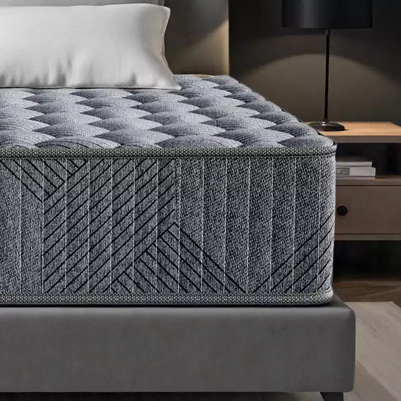 Matelas hybride Swedrea en mousse à mémoire de forme rafraîchissante, fermeté moyenne, livré compressé dans une boîte