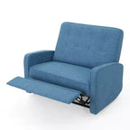 Fauteuil inclinable manuel standard Merax Sleek 47 avec design capitonné confortable
