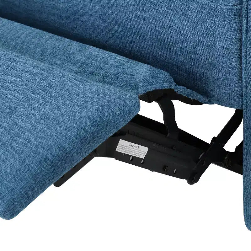 Fauteuil inclinable manuel standard Merax Sleek 47 avec design capitonné confortable