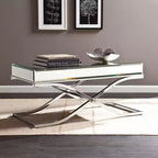 Table basse miroir Ava - Chrome - SEI