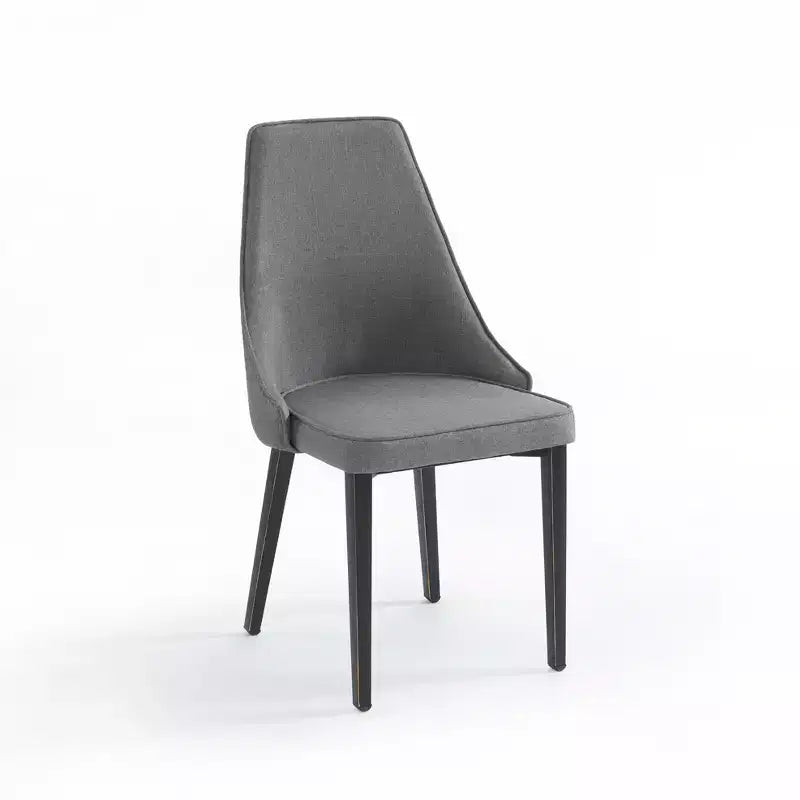Probe Hues Modern Upholstered Dining chairs,Metal Armless Chair for Kitchen & Dining Room
