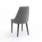 Chaises de salle à manger modernes rembourrées Probe Hues, chaise sans accoudoirs en métal pour cuisine et salle à manger
