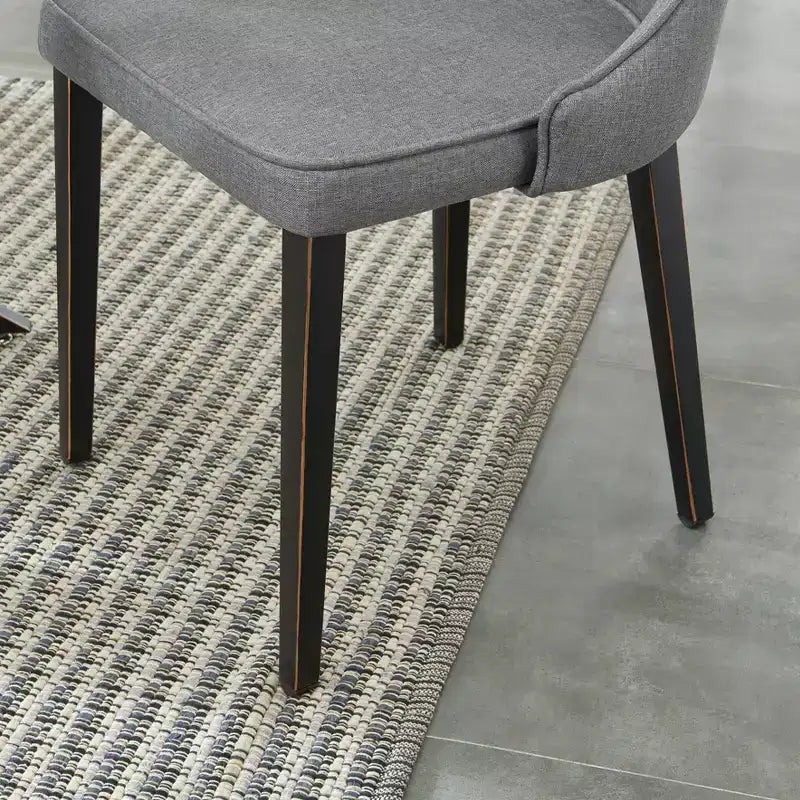 Chaises de salle à manger modernes rembourrées Probe Hues, chaise sans accoudoirs en métal pour cuisine et salle à manger