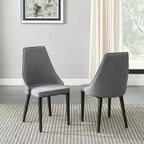 Chaises de salle à manger modernes rembourrées Probe Hues, chaise sans accoudoirs en métal pour cuisine et salle à manger