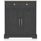 Sideboard Buffet Cabinet with Storage, Storage Cabinet with Door & Adjustable Shelf, Modern Accent Coffee Bar Console Table