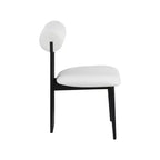 Meridian Furniture, Chaises de salle à manger Dario en cuir vegan, lot de 2