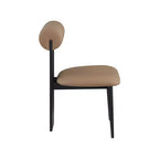 Meridian Furniture, Chaises de salle à manger Dario en cuir vegan, lot de 2