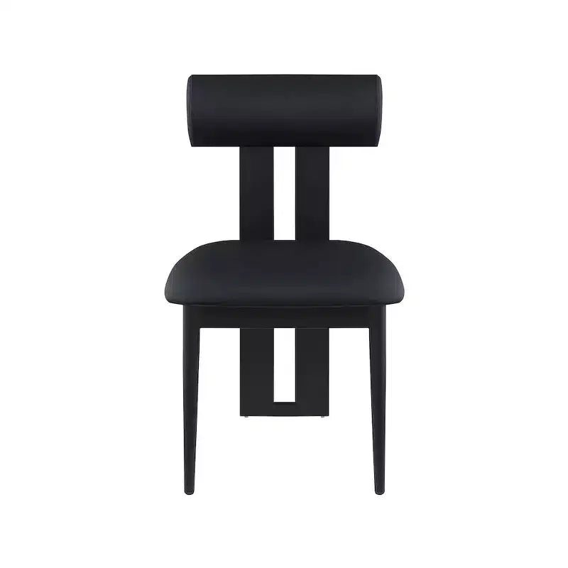 Meridian Furniture, Chaises de salle à manger Dario en cuir vegan, lot de 2