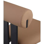 Meridian Furniture, Chaises de salle à manger Dario en cuir vegan, lot de 2