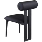 Meridian Furniture, Chaises de salle à manger Dario en cuir vegan, lot de 2