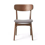 Chaises de salle à manger modernes rembourrées en tissu Alexis de GDFStudio (lot de 2)
