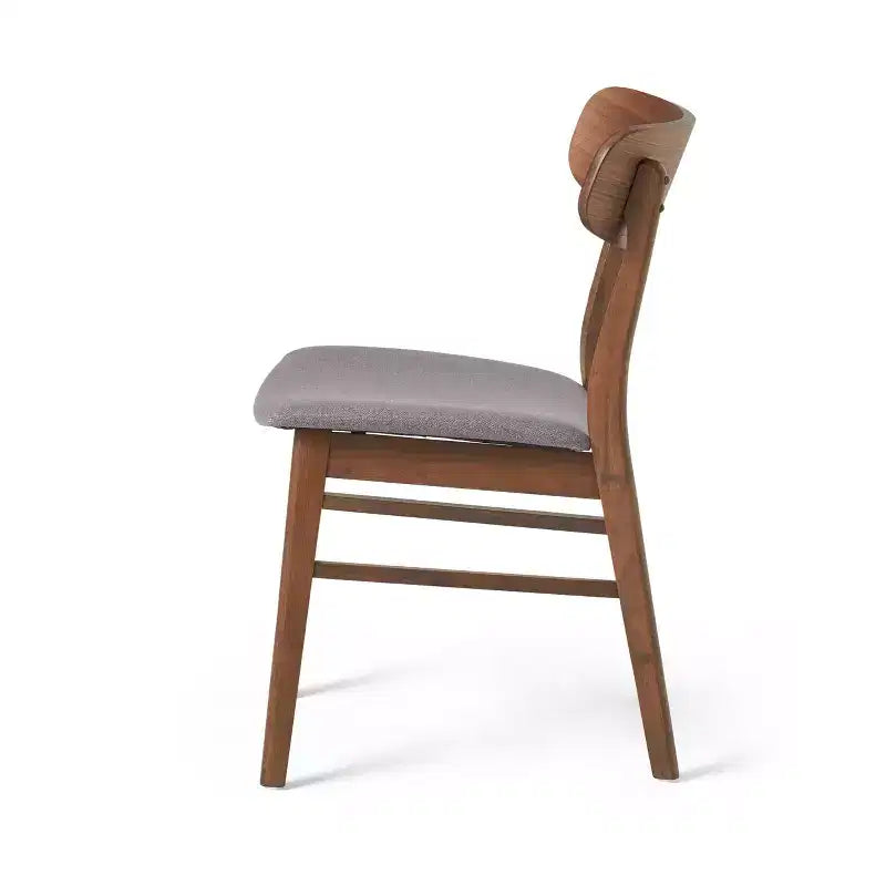 Chaises de salle à manger modernes rembourrées en tissu Alexis de GDFStudio (lot de 2)
