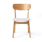 Chaises de salle à manger modernes rembourrées en tissu Alexis de GDFStudio (lot de 2)
