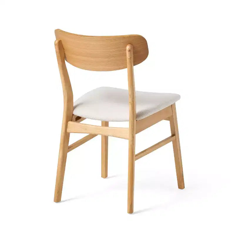 Chaises de salle à manger modernes rembourrées en tissu Alexis de GDFStudio (lot de 2)
