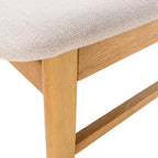 Chaises de salle à manger modernes rembourrées en tissu Alexis de GDFStudio (lot de 2)