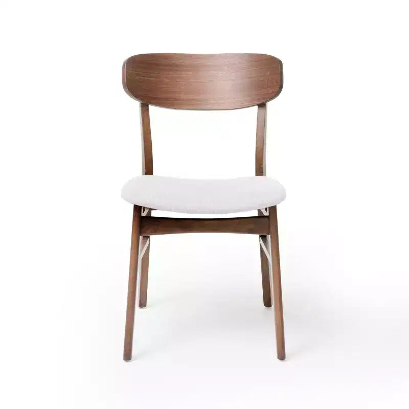 Chaises de salle à manger modernes rembourrées en tissu Alexis de GDFStudio (lot de 2)