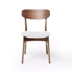 Chaises de salle à manger modernes rembourrées en tissu Alexis de GDFStudio (lot de 2)