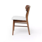 Chaises de salle à manger modernes rembourrées en tissu Alexis de GDFStudio (lot de 2)