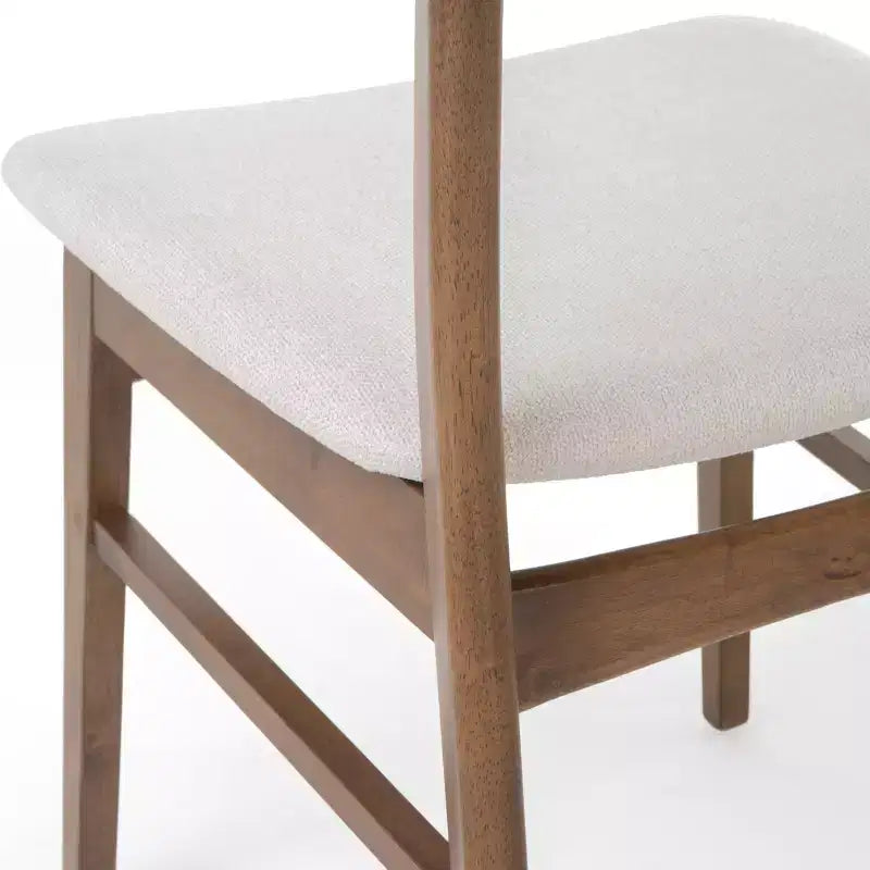 Chaises de salle à manger modernes rembourrées en tissu Alexis de GDFStudio (lot de 2)