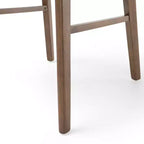 Chaises de salle à manger modernes rembourrées en tissu Alexis de GDFStudio (lot de 2)