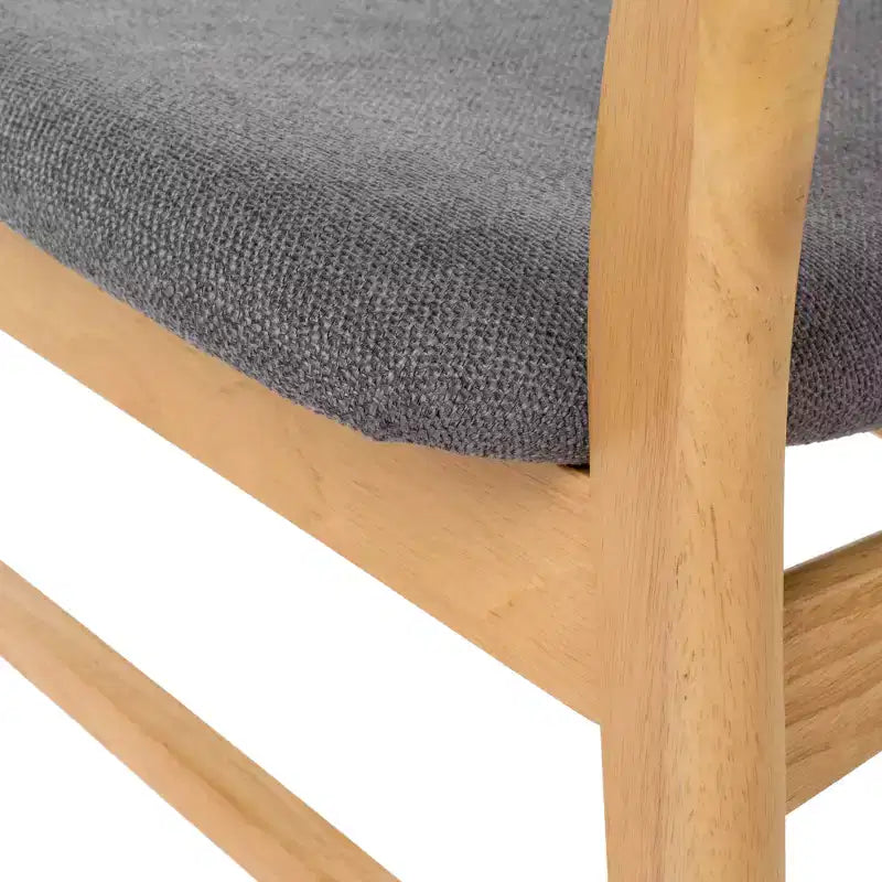 Chaises de salle à manger modernes rembourrées en tissu Alexis de GDFStudio (lot de 2)