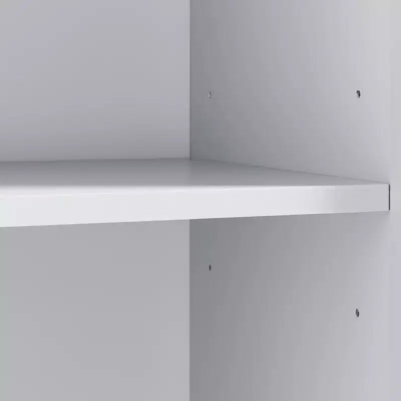 Armoire haute Whisen avec compartiment basculant et étagères réglables