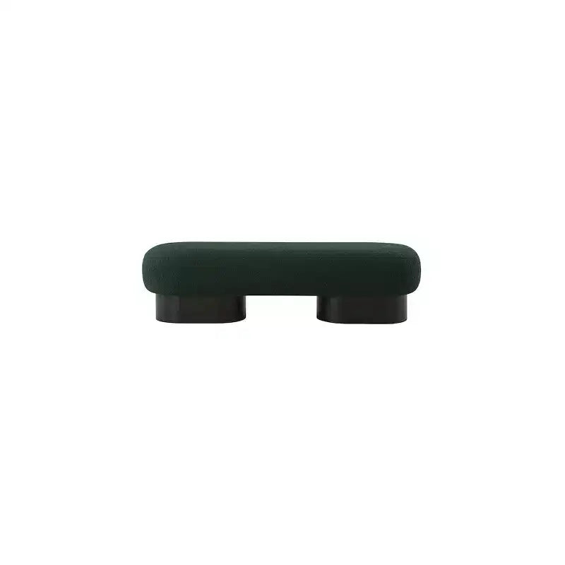 Meridian Furniture, Banc en tissu bouclé Robertson