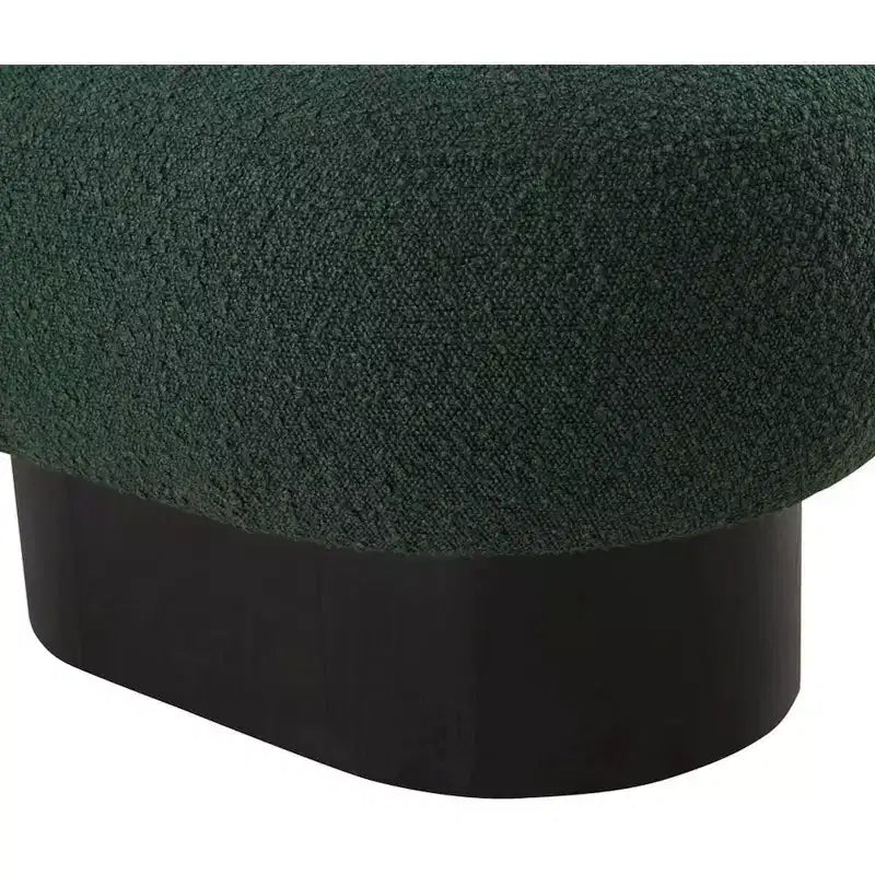 Meridian Furniture, Banc en tissu bouclé Robertson