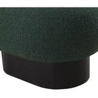 Meridian Furniture, Banc en tissu bouclé Robertson