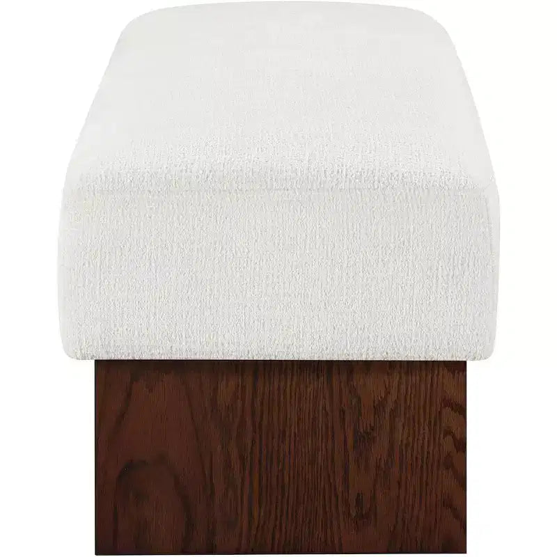 Meridian Furniture,Banc en tissu Alora