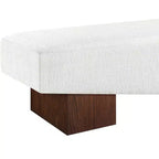 Meridian Furniture,Banc en tissu Alora