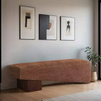 Meridian Furniture,Banc en tissu Alora