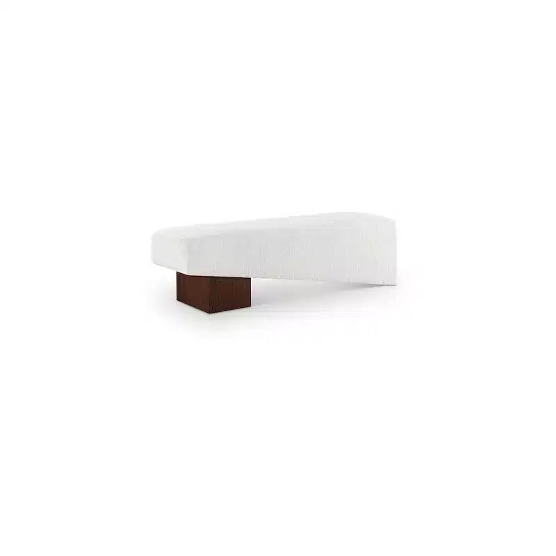Meridian Furniture,Banc en tissu Alora
