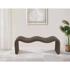 Meridian Furniture, Banc en velours côtelé Willow