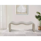 Meridian Furniture, Banc en velours côtelé Willow