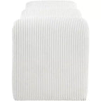 Meridian Furniture, Banc en velours côtelé Willow