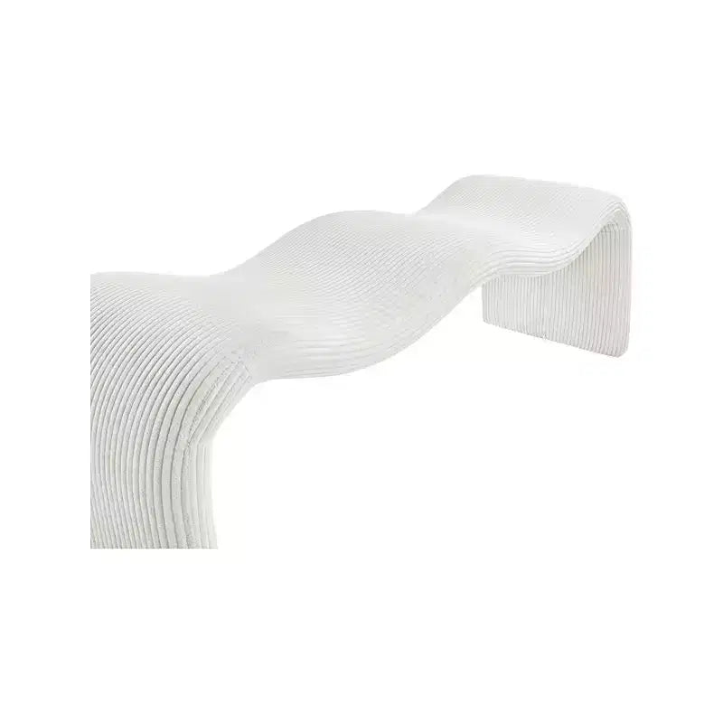 Meridian Furniture, Banc en velours côtelé Willow