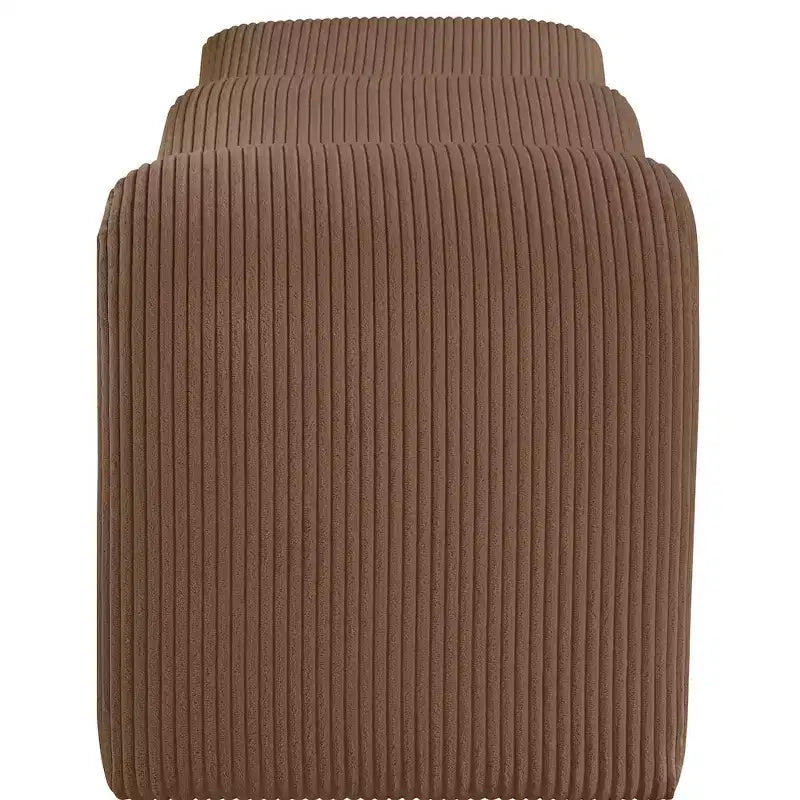 Meridian Furniture, Banc en velours côtelé Willow